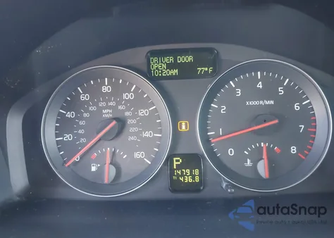 2009 Volvo S40 2.4I из США, поврежденный, VIN YV1MS382392452314